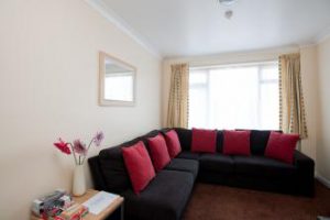typical lounge seating at Beeches Holiday Lets